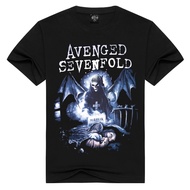 Avenged Sevenfold Alchemist Black T Shirt A7X Band Merch High quality T shirt Casual Short sleeve