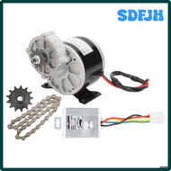 SDFJH มอเตอร์เครื่องควบคุมความเร็วไฟฟ้า12V 250W ชุดแปลงจักรยานไฟฟ้าล้อเกียร์พลังงานไฟฟ้าสูงมอเตอร์จักรยานไฟฟ้า KRYKG