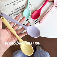 Spoon Silicone Spoon Bibimbap Spoon Dry Rice Spoon Household Small Frying Spoon Small Spoon Creative