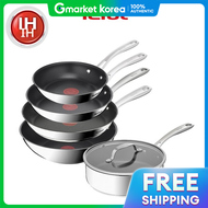 Tefal | กระทะเทฟอล อนดกชน 3X เพอรเฟค รซสท 5 ชน (กระทะ20+กระทะ24+กระทะ28+กระทะผด28+กระทะตน24)