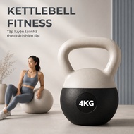 DUSK Lime Kettlebell Premium FixBody Version, From 2.5 to 12KG PVC Coated Soft Dumbbell Line, Strong