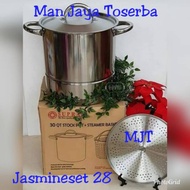 SUPRA STOCK POT STEAMER 30QT / SUPRA POT COOLER 30 LITER