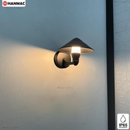 Lampu dinding model topi led 10w  minimalis waterproof outdoor taman