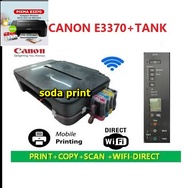 CANON PIXMA E3370 + WIFI=TANK NEW เครื่องใหม่พร้อมติดแท้งค์