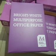 A4 HVS PAPER 75 GRAM BMO PAPERONE
