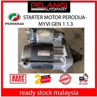 STARTER MOTOR PERODUA MYVI ORIGINAL (USED)