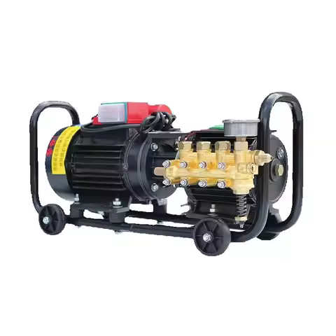 KQ High Pressure Washer QL-280 380 Commercial Washing Machine 60/80Bar 10/13LPM Wheeled Household El