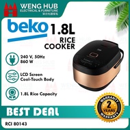 Beko 1.8L Rice Cooker RCI 80143