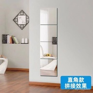 ‍🚢Mirror Sticker Household Whole Body Mirror Bedroom Dorm Dressing Mirror Self-Adhesive Soft Mirror Acrylic Mirror Wall