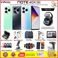 Infinix Note 40X 5G Smartphone | 24GB (12+12) RAM + 256GB ROM | Original Infinix Malaysia