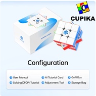 Cube Puzzle Gan 356 Maglev Magnetic 3x3 Stickerless Gan356 Maglev 3x3x3 Ori