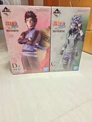 一番賞 火影忍者 疾風傳 C賞 旗木卡卡西 D賞 我愛羅