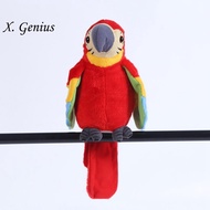 Talking Parrot Talking Parrot Plush Toy Electronic Bird Pet Talking Plush Parrot for Kids Early Educ