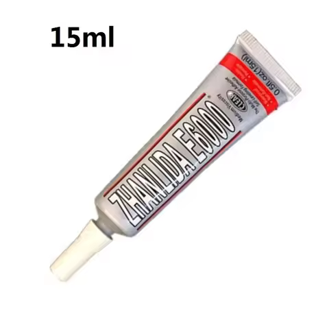 E6000 15ml Multipurpose Industrial Adhesive Clothing Crystal Rhinestone Jewelry Bonding Liquid Glue 