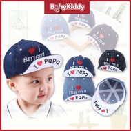 Kids Baby Girls Boys Hat Embroidery Babies Sun Hat Topi Bayi Cotton 100% for 6-18months