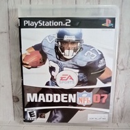 BD CD CASSETTE PS3 Madden NFL 07 Usa EnglishOriginal