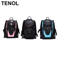 TENOL Roller Skate Backpack Large Capacity for Kids Skate Accessories Ice Skate Carrier Quad Skate S