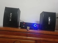 soaiy喇叭連混音有腳架