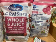 Ocean Spray Craisins Whole Dried Cranberries, 蔓越莓乾64oz