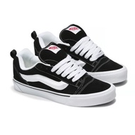 Vans Knu Old Skool Black White Shoes - Premium Contemporary Men's Shoes!!!