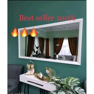 CERMIN DINDING GANTUNG BESAR/BIG WALL MIRROR HIGHT QUALITY (WARRANTY)