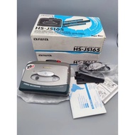 Aiwa HP-JS165 Walkman Cassette Player | AM/FM Radio Recorder | Mega Bass | Complete Set w/ Box & Ear