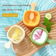 Ice Popsicle Mold Ice Cream Mold Tray Mold Storage Homemade Food Kids Ice Cream DIY Bekas Acuan Aisk