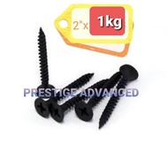 2'' DRYWALL SCREW Quality Black Dry Wall Drywall Screw Driving Counter Sunk Flat Head Drywall Skru H
