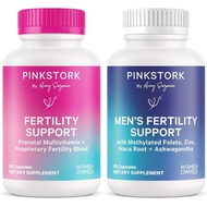 His Pink Egret Bird Parenting Set: Female Parenting Supplement, Male Parenting Supplement, Prenatal 