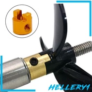 [Hellery1] 2-4pack RC Boat Drive Metal Dog Shaft for RC Boat Drive Shaft Parts 4mm gold