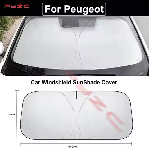 Car Windshield SunShade Cover for Peugeot RCZ 3008 2008 4008 Anti UV Car Accessories