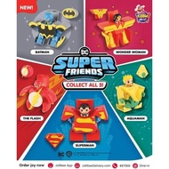 Jollibee DC Super Friends (per set)-Kiddie Meal Toys