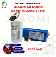 PIN DUNG LƯỢNG CAO 7000mAh (BH 9 tháng) NÂNG CẤP CHO PIN ROBOT HÚT BỤI XIAOMI MOP 2 LITE(pin gốc 260