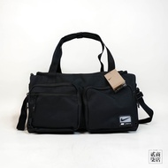Erqi Store) NIKE UTILITY PPOWER DUFF 2.0 Black Travel Bag Gym Duffel FN4206-010