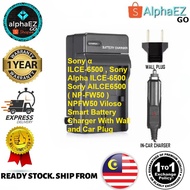 Sony α ILCE-6500 , Sony Alpha ILCE-6500 , Sony AILCE6500 ( NP-FW50 ) NPFW50 Viloso Smart Battery Cha