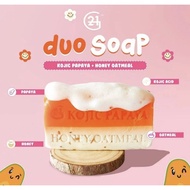 KOJIC PAPAYA and HONEY OATMEAL G21 DUO SOAP