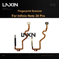 LNXIN For Infinix Note 30 Pro X678B On Off switch power home start button fingerprint free flexible 