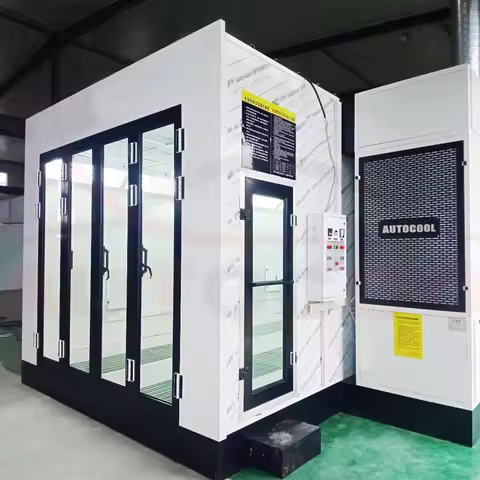Automotive Spray Paint Booth CE Certificated Paint Cabin Best Seller Car Paint Booth Paint Camera Ga