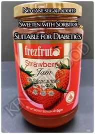 Suitable for Diabetic【Cane Sugar FREE + HALAL】Fruit jam, Kaya Spread, Peanut Butter