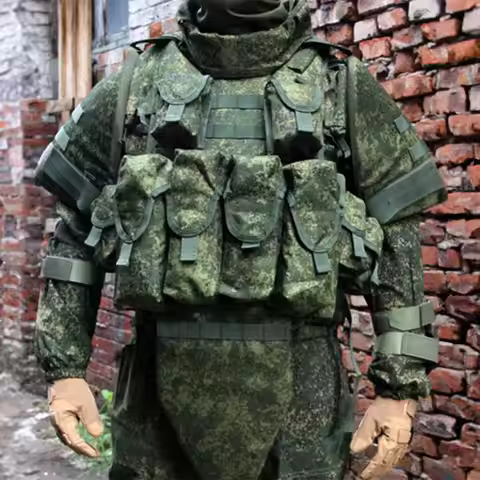 6B45 Protective Suit Tactical Vest Tactical Soft Russian Quick Detachable Heavy Armor Fearless Warri