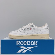 REEBOK CLUB C 85 VINTAGE Men Women White Leather Comfortable Classic Sneakers Casual Shoes 100033001