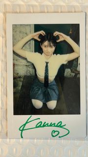 日本女優瀨户環奈簽名拍立得照片