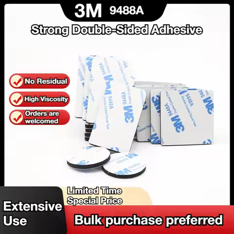 3M 9448A EVA Strong Foam Double-Sided Tape-High Adhesion No Residue-Suitable for Office Supplies Hom