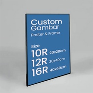 Custom Photo Poster Printing Size 10R 20x28 12R/ 30x40 16R 40x60/