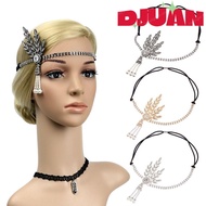 DUOJUAN Gatsby Flapper Elastic Elegant Vintage Dress Accessories