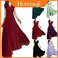 Long Elegant Women Formal Evening Prom Party Bridesmaid Chiffon Ball Gown Cocktail Dress Occasions F