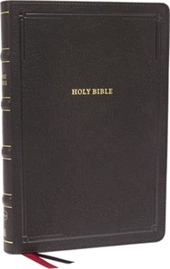 4159.Holy Bible ― Nkjv, Thinline Reference Bible, Leathersoft, Black, Red Letter Edition, Comfort Print
