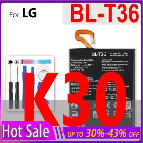 For LG K10 K20 Plus K30 K4 K7 K8 2017 F670L F670K F670 K420N LTE Q10 K420 Battery BL 45A1H BL-45A1H 