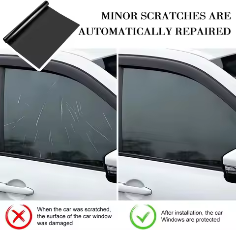 1 Roll 50cm X 3m 1/5/15/25/35 Percent VLT Window Tint Film Glass Sticker Sun Shade Film for Car UV P