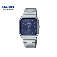 Casio General MTP-B185D-2A1V Silver Stainless Steel Band Men Watch